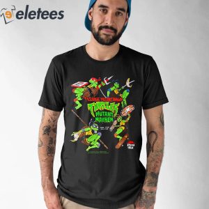 Dan Hernandez Pizza Hut Teenage Mutant Ninja Turtles Mutant Mayhem Shirt 1