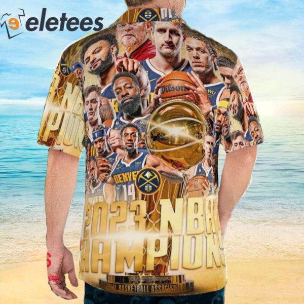 Denver Nuggets 2023 NBA Finals Champions Hawaiian Shirt