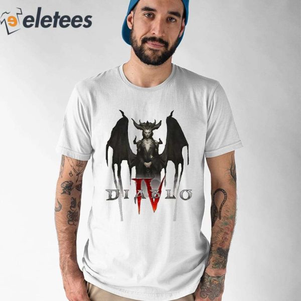 Diablo 4 Shirt, Diablo the Game Tee