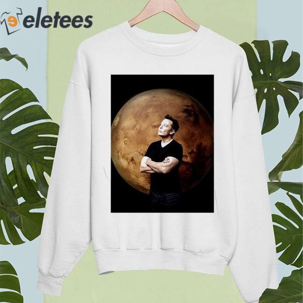 Elon Musk In The Moon Shirt