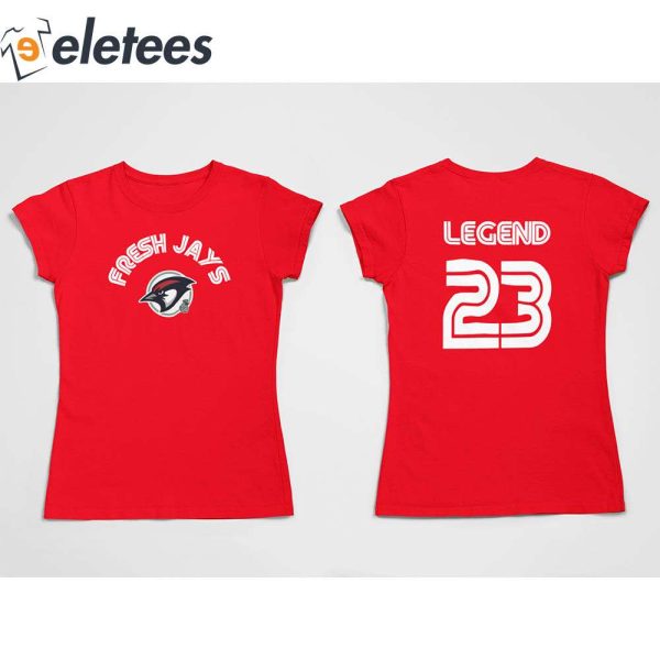 Fresh Jays Legend 23 Shirt, Hoodie, Sweater, Long Sleeve ,Tank Top