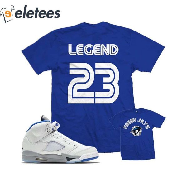 Fresh Jays Legend 23 Shirt, Hoodie, Sweater, Long Sleeve ,Tank Top