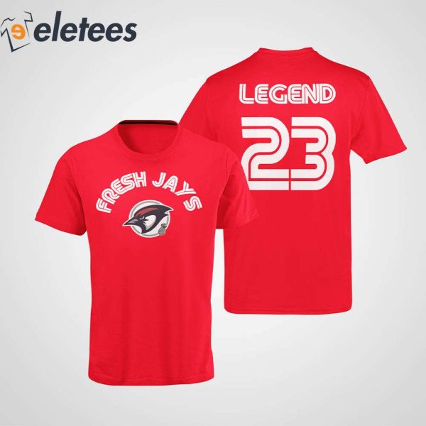 Fresh Jays Legend 23 Shirt, Hoodie, Sweater, Long Sleeve ,Tank Top