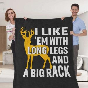 I Like EM With Legs And A Big Rack Blanket 2