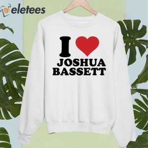 I Love Joshua Bassett Shirt 5