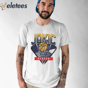 Jokic Denver Retro Basketball NBA 2023 Shirt