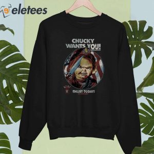 Kent Chucky Want You Enlist Today Shirt 4