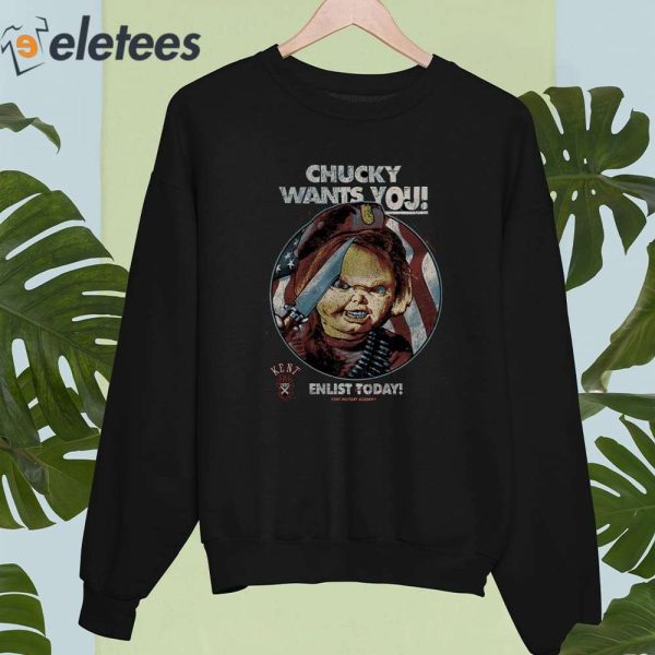 Kent Chucky Want You Enlist Today Shirt