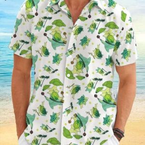 Legend Of Zelda Korok Summer Hawaiian Shirt 2