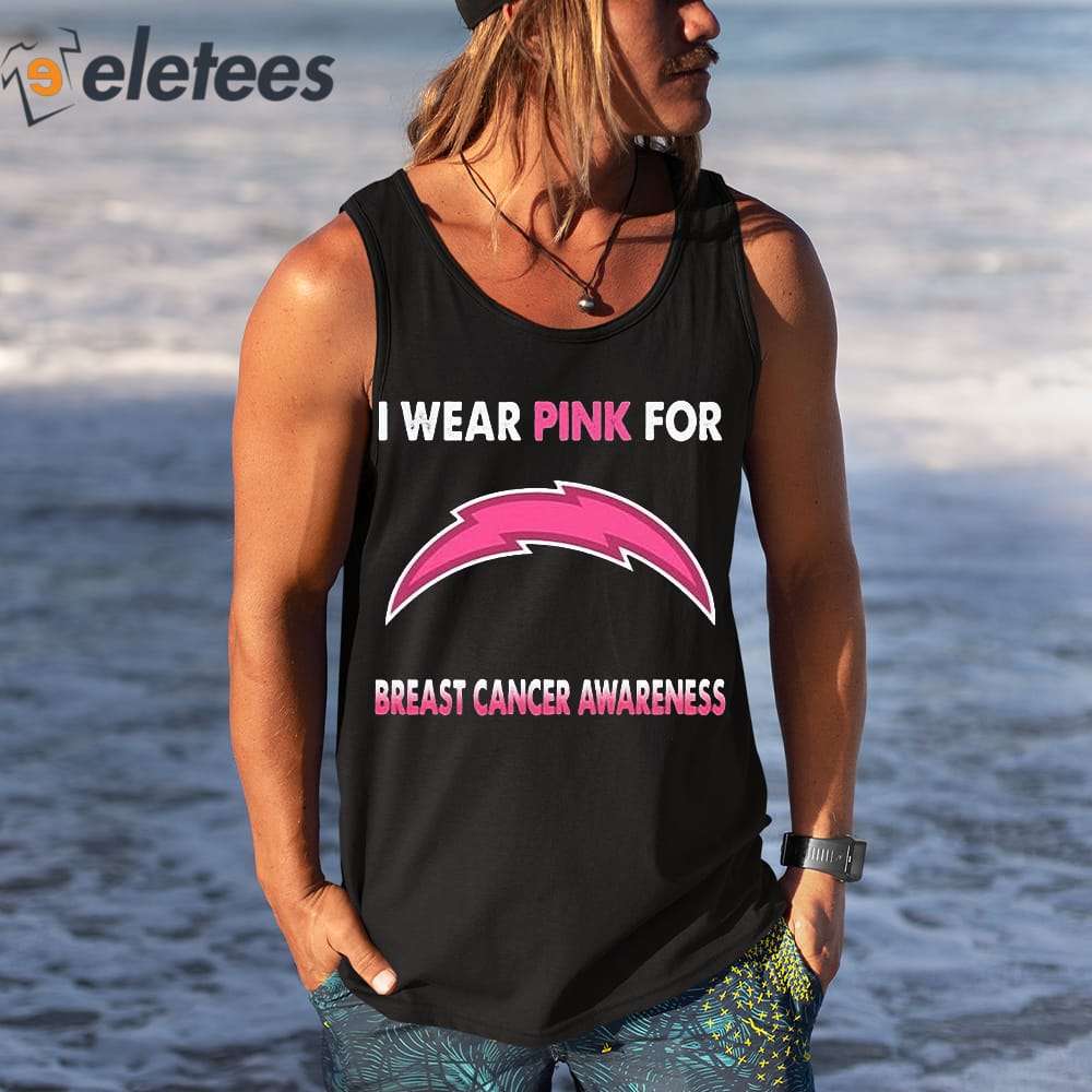 Pink chargers clearance shirt