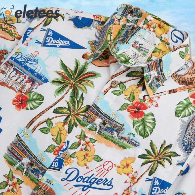 Los Angeles Dodgers Reyn Spooner World Series Hawaiian Aloha Shirt
