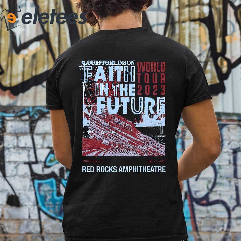 Louis Tomlinson Shirt Faith In The Future 2023 World Tour Unisex T