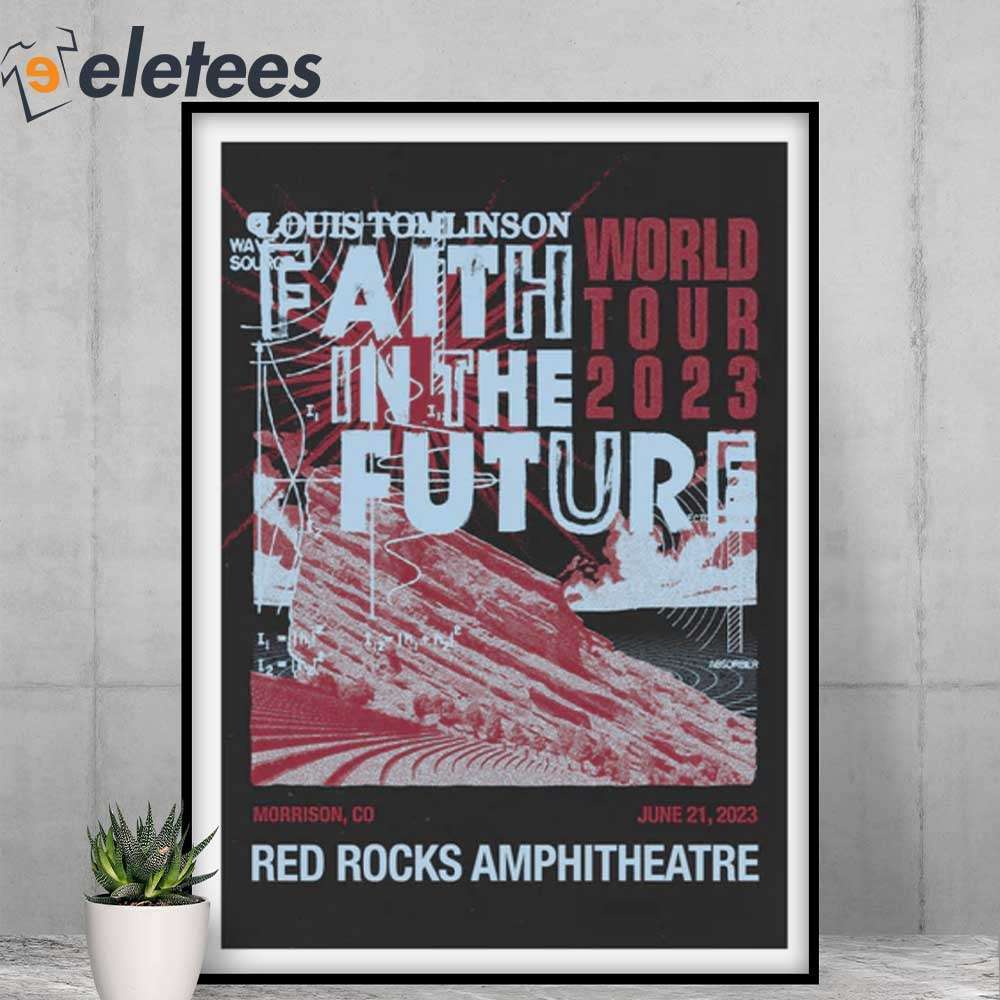 Louis Tomlinson Faith In The Future World Tour Poster