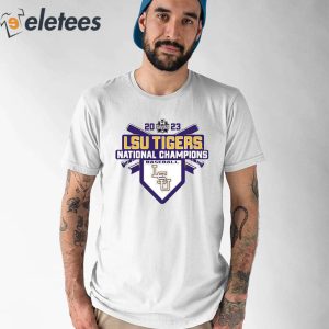 Lsu Tigers Ncaa Men’s Baseball College World Series Champions Schedule Shirt