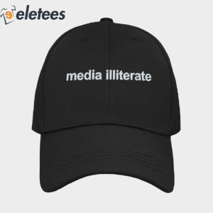 Media Illiterate Hat 3