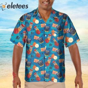 Eletees SF Giants Aloha Foodie Hawaiian Shirt 2023 Giveaway