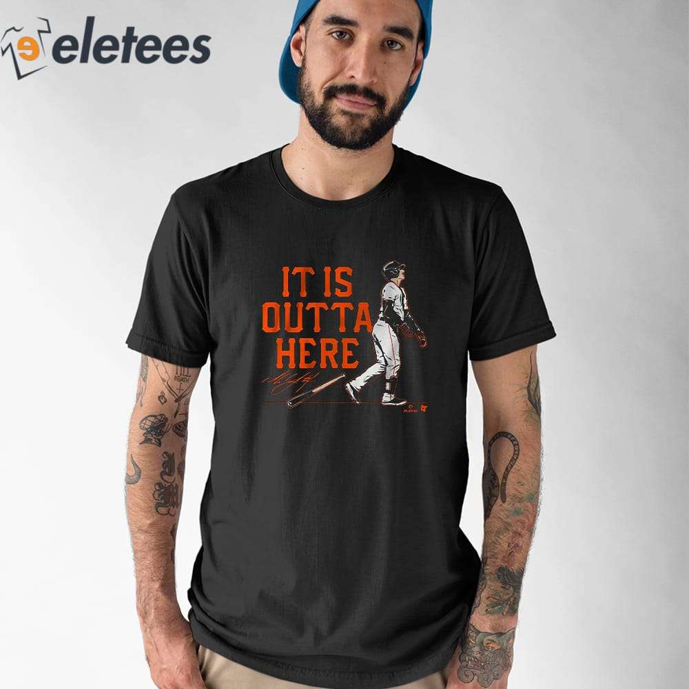 MIKE YASTRZEMSKI IT IS OUTTA HERE SHIRT - Limotees