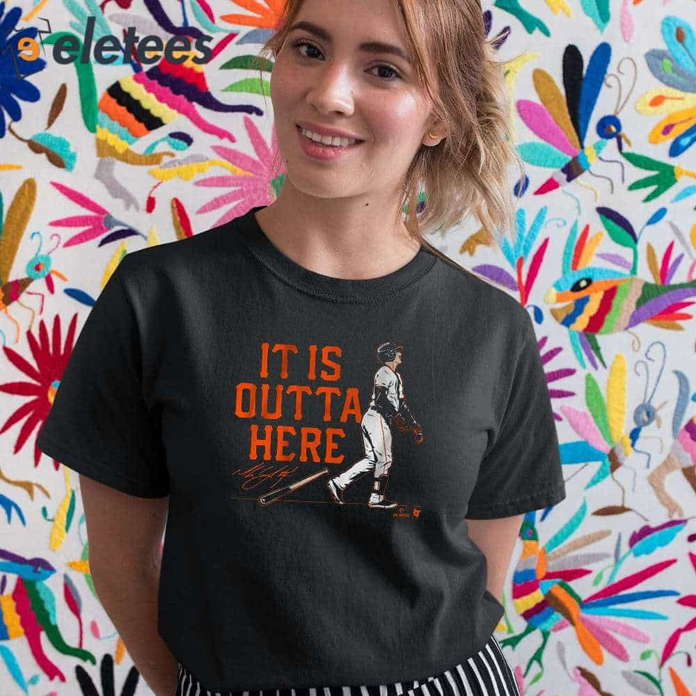 Mike Yastrzemski It Is Outta Here Shirt - Shibtee Clothing