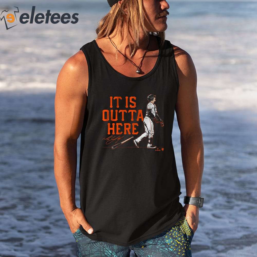 Mike Yastrzemski It Is Outta Here Shirt - Shibtee Clothing