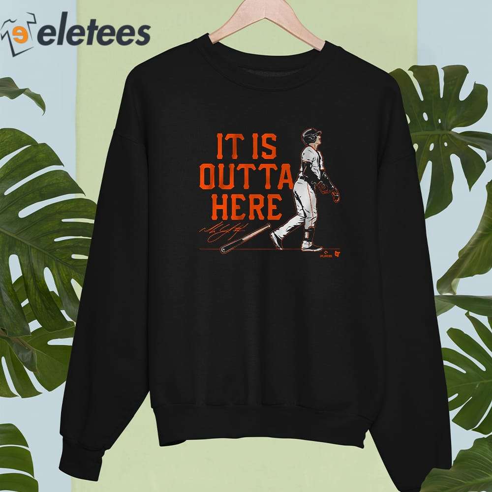 MIKE YASTRZEMSKI IT IS OUTTA HERE SHIRT - Limotees