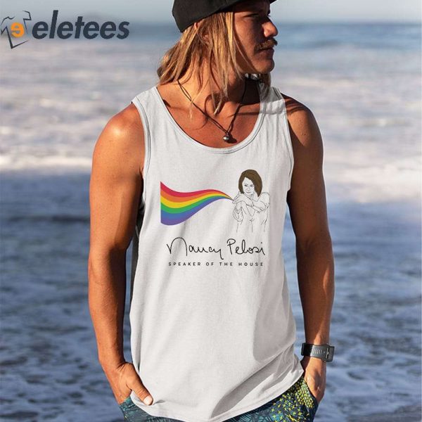 Nancy Pelosi Pride Rainbow Shirt