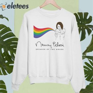 Nancy Pelosi Pride Rainbow Shirt 5