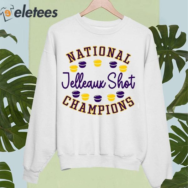 National Champions Jelleaux Shot Shirt