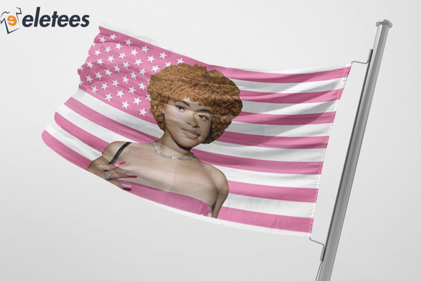 Nicki Minaj: American Flag Print Jacket