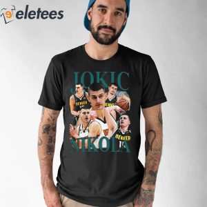 Nikola Jokic Denver Nuggets Basketball Graphic T-Shirt