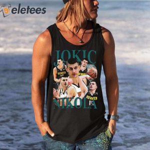 Nikola Jokic Denver Nuggets Basketball Graphic T Shirt 3 1