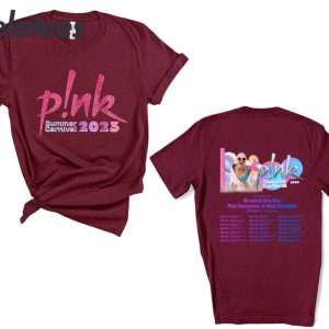 P!nk Pink Singer Summer Carnival 2023 Tour Shirt 1