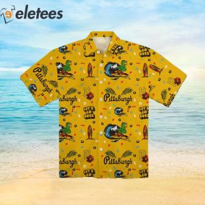 Pittsburgh Pirates Parrot Hawaiian Shirt