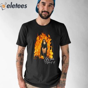 Queen Naija Lets Talk About It Flame Shirt 1