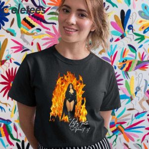 Queen Naija Lets Talk About It Flame Shirt 2