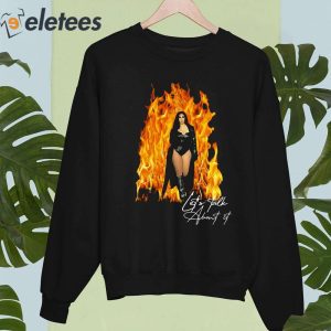 Queen Naija Lets Talk About It Flame Shirt 5