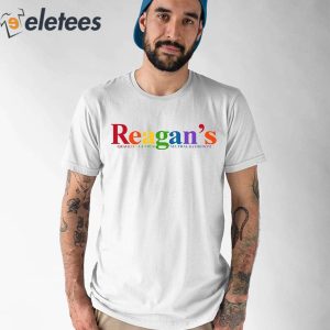 Reagans Grave Is A Gender Neutral Bathroom Pride Shirt 1