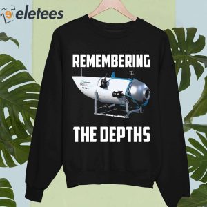 Remembering The Depths Oceangate Shirt 4