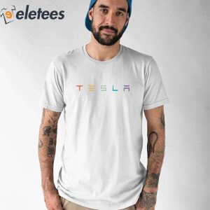 Tesla Team Celebrates Pride Month Shirt