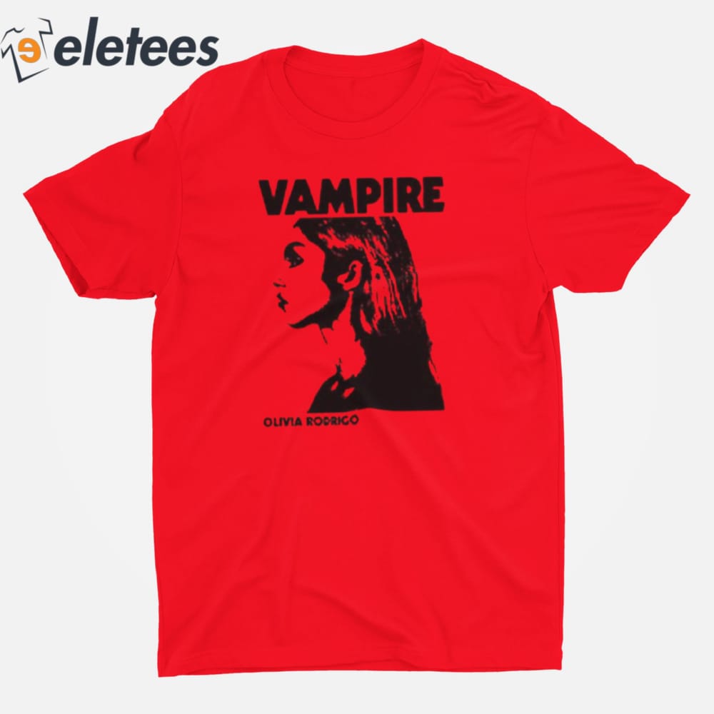 vampire white t-shirt - Olivia Rodrigo