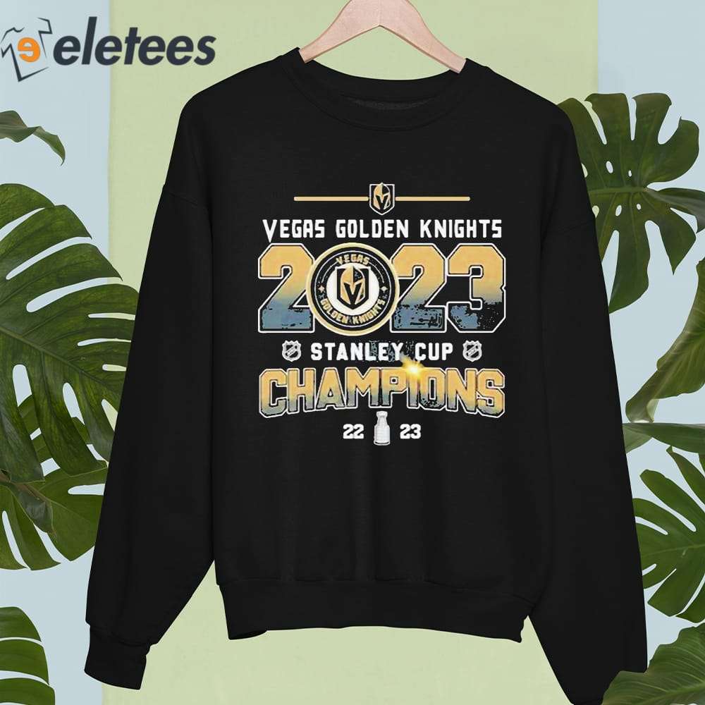 Eletees Vegas Golden Knights 2023 Stanley Cup Champions Shirt