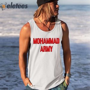 Wahlid Mohammad Army Shirt 2