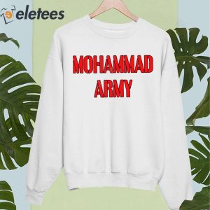 Wahlid Mohammad Army Shirt 4