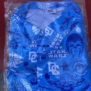 Custom Name And Number Washington Nationals Darth Vader Star Wars