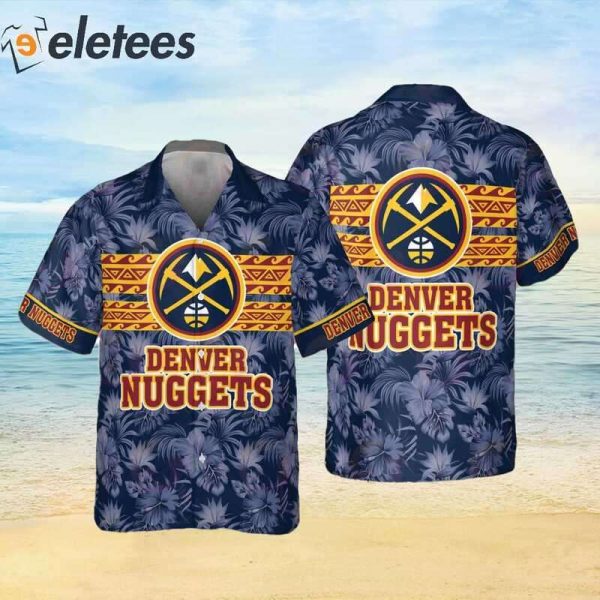 Denver Nuggets NBA 2023 Hibiscus Pattern Hawaiian Shirt