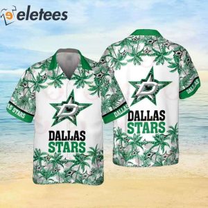 NHL Dallas Stars 2023 Palm Tree Hawaiian Shirt