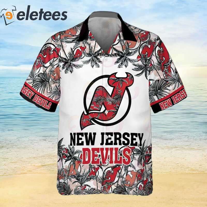 NHL New Jersey Devils Hawaiian Shirt,Aloha Shirt,Summer Gift For