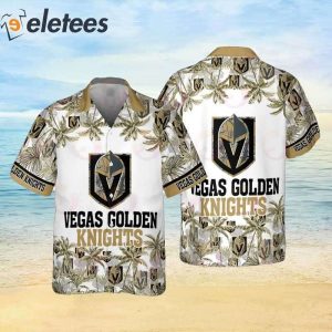 NHL Vegas Golden Knights 2023 Palm Tree Hawaiian Shirt