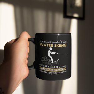 sticker mockup featuring a man holding a coffee mug 33617 1