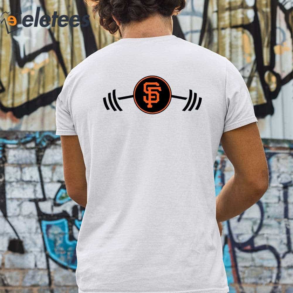 Eletees Mitch Haniger San Francisco Giants Barbell Shirt