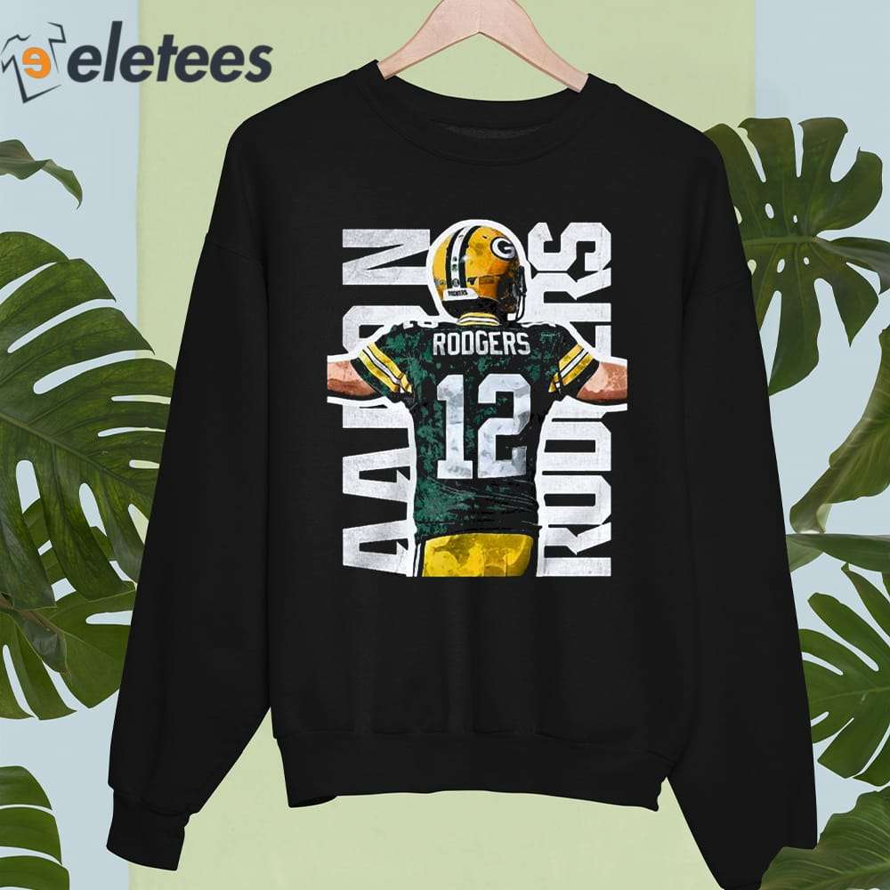 Official Aaron Rodgers Green Bay Watercolor Art t-shirt, hoodie